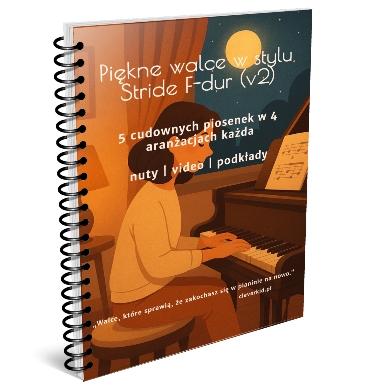 Walce w stylu Stride F-dur vol2